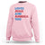 Loves Jesus and America Too Sweatshirt 4th of July Patriotic - Wonder Print Shop