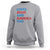 Loves Jesus and America Too Sweatshirt 4th of July Patriotic - Wonder Print Shop