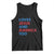 Loves Jesus and America Too Tank Top 4th of July Patriotic - Wonder Print Shop