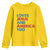 Loves Jesus and America Too Youth Sweatshirt 4th of July Patriotic - Wonder Print Shop