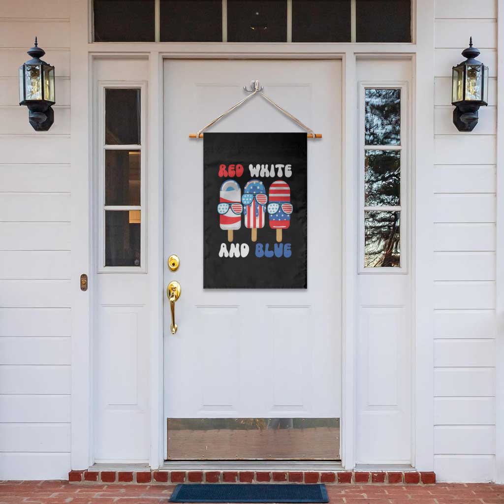 Red White Blue Popsicle 4th of July Garden Flag Patriotic USA Flag - Wonder Print Shop