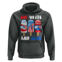 Red White Blue Popsicle 4th of July Hoodie Patriotic USA Flag - Wonder Print Shop