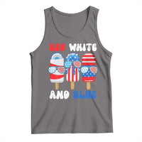 Red White Blue Popsicle 4th of July Tank Top Patriotic USA Flag - Wonder Print Shop