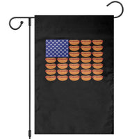 Hot Dog American Flag Garden Flag Funny 4th Of July Patriotic Summer BBQ - Wonder Print Shop