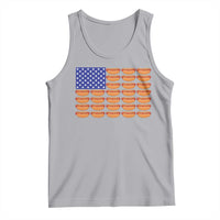 Hot Dog American Flag Tank Top Funny 4th Of July Patriotic Summer BBQ - Wonder Print Shop