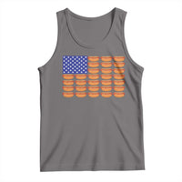 Hot Dog American Flag Tank Top Funny 4th Of July Patriotic Summer BBQ - Wonder Print Shop