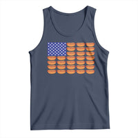 Hot Dog American Flag Tank Top Funny 4th Of July Patriotic Summer BBQ - Wonder Print Shop