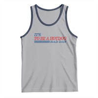 It's A Bad Day To Be A HotDog Tank Top Funny 4th Of July Patriotic Summer BBQ - Wonder Print Shop
