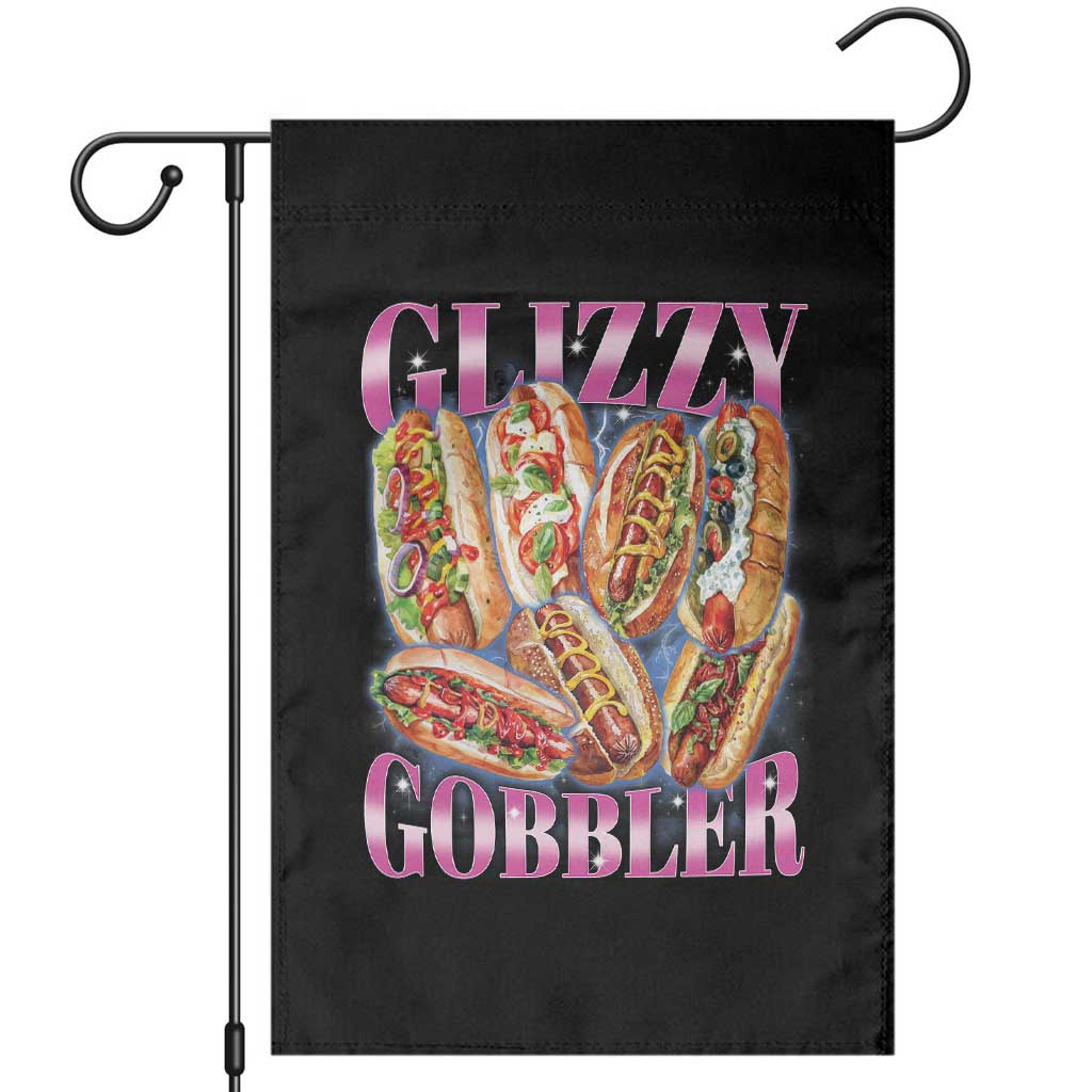 Glizzy Gobbler Hot Dog Meme Garden Flag Meme Hilarious Hotdog Glizzy Lovers - Wonder Print Shop