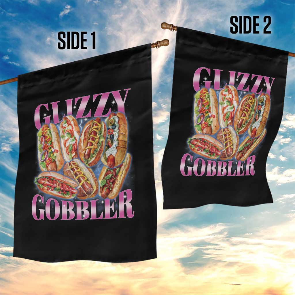 Glizzy Gobbler Hot Dog Meme Garden Flag Meme Hilarious Hotdog Glizzy Lovers - Wonder Print Shop