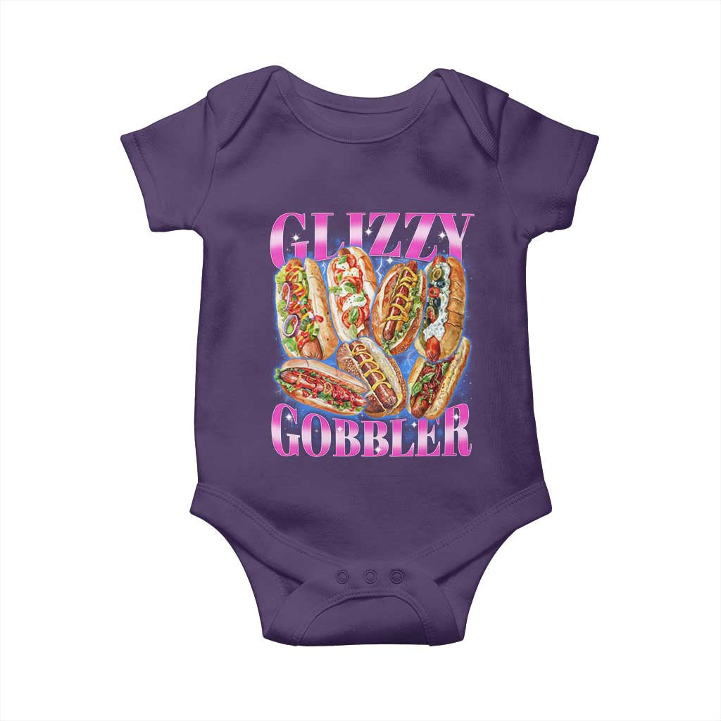 Glizzy Gobbler Hot Dog Meme Baby Onesie Meme Hilarious Hotdog Glizzy Lovers - Wonder Print Shop