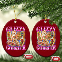 Glizzy Gobbler Hot Dog Meme Ceramic Ornament Meme Hilarious Hotdog Glizzy Lovers - Wonder Print Shop