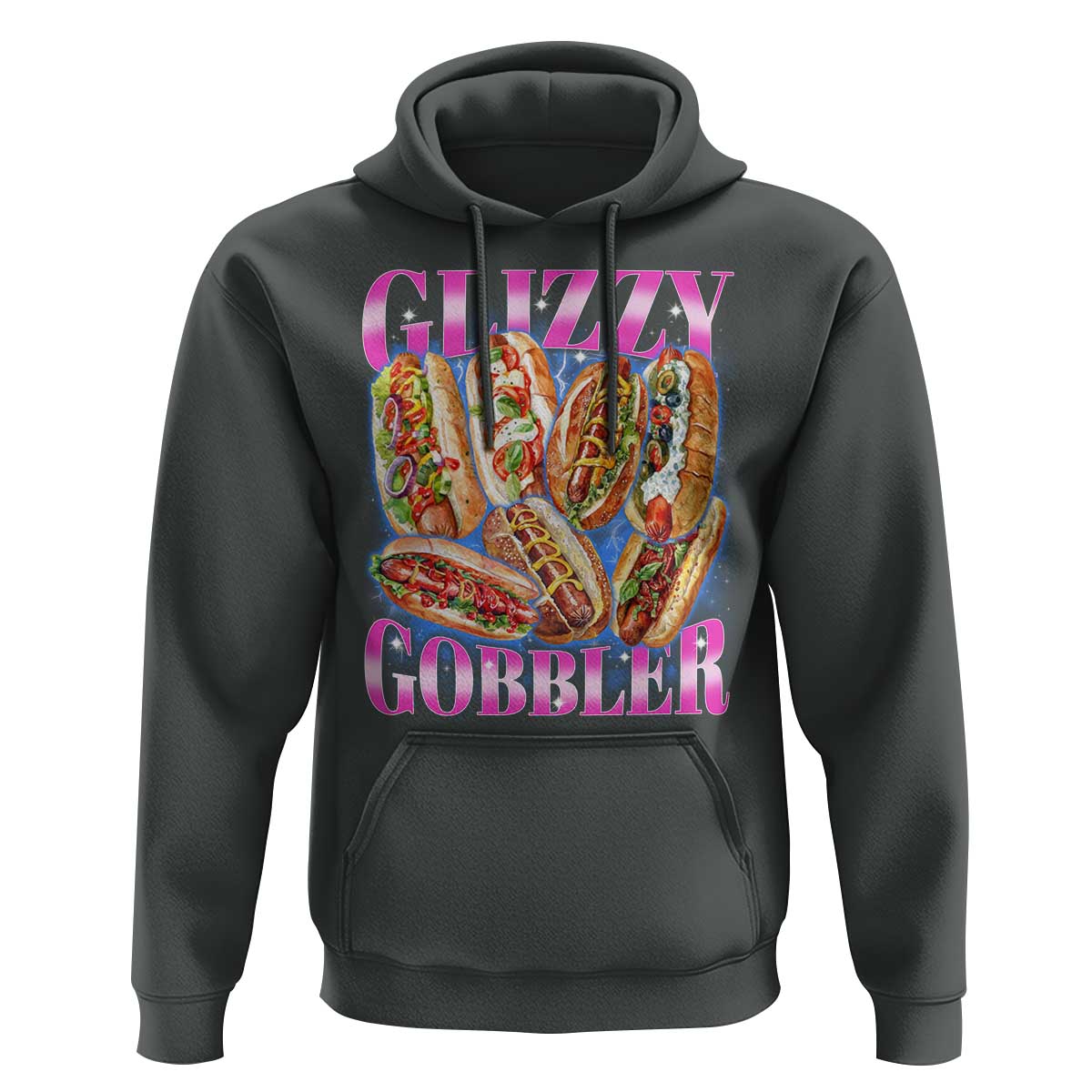 Glizzy Gobbler Hot Dog Meme Hoodie Meme Hilarious Hotdog Glizzy Lovers - Wonder Print Shop