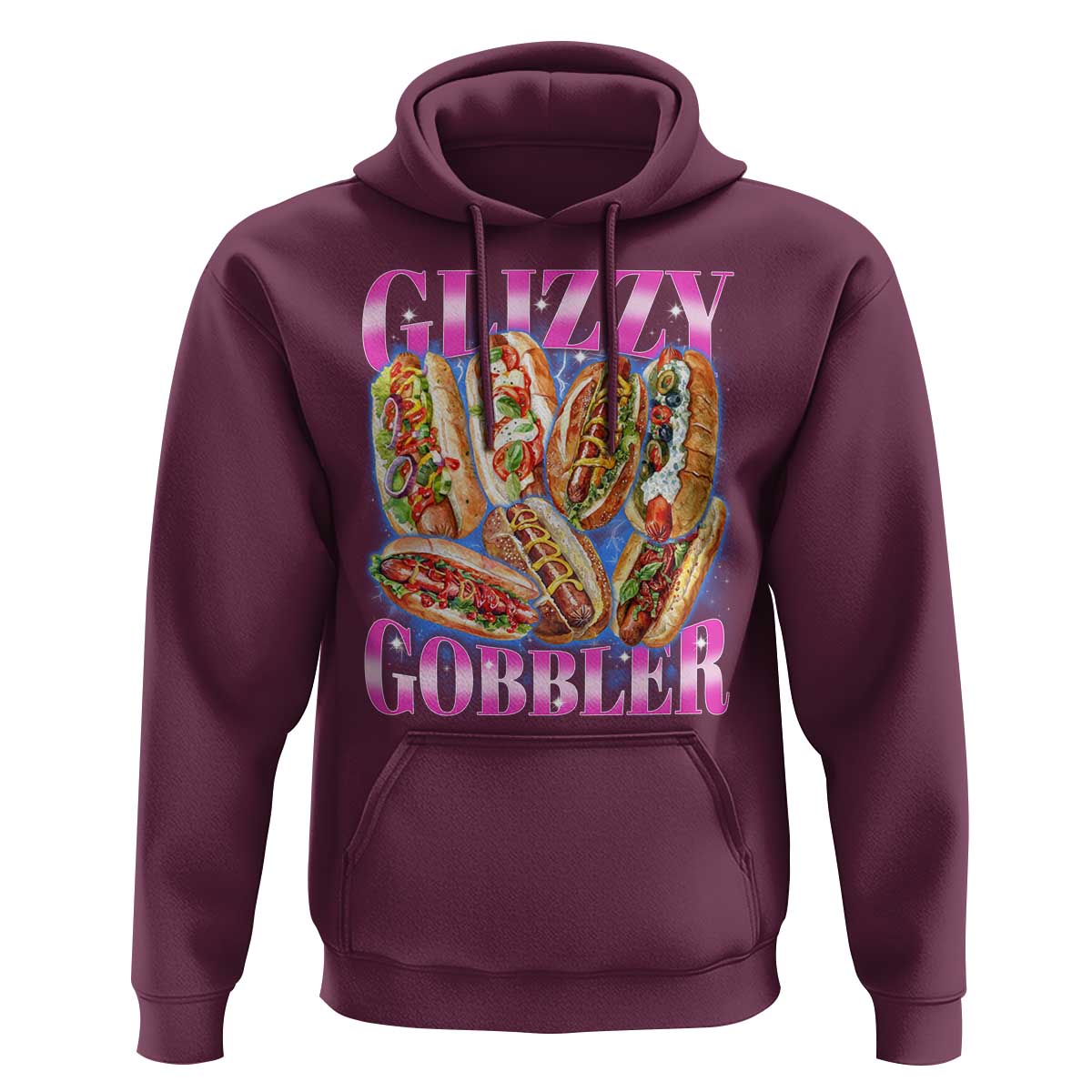 Glizzy Gobbler Hot Dog Meme Hoodie Meme Hilarious Hotdog Glizzy Lovers - Wonder Print Shop