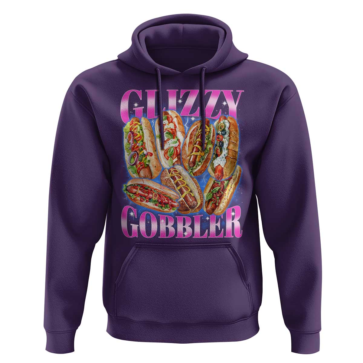 Glizzy Gobbler Hot Dog Meme Hoodie Meme Hilarious Hotdog Glizzy Lovers - Wonder Print Shop