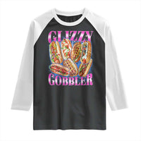 Glizzy Gobbler Hot Dog Meme Raglan Shirt Meme Hilarious Hotdog Glizzy Lovers - Wonder Print Shop