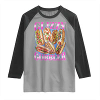 Glizzy Gobbler Hot Dog Meme Raglan Shirt Meme Hilarious Hotdog Glizzy Lovers - Wonder Print Shop