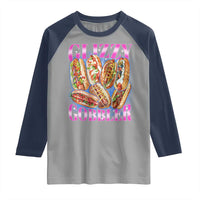 Glizzy Gobbler Hot Dog Meme Raglan Shirt Meme Hilarious Hotdog Glizzy Lovers - Wonder Print Shop