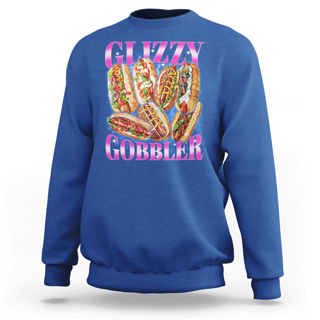 Glizzy Gobbler Hot Dog Meme Sweatshirt Meme Hilarious Hotdog Glizzy Lovers - Wonder Print Shop