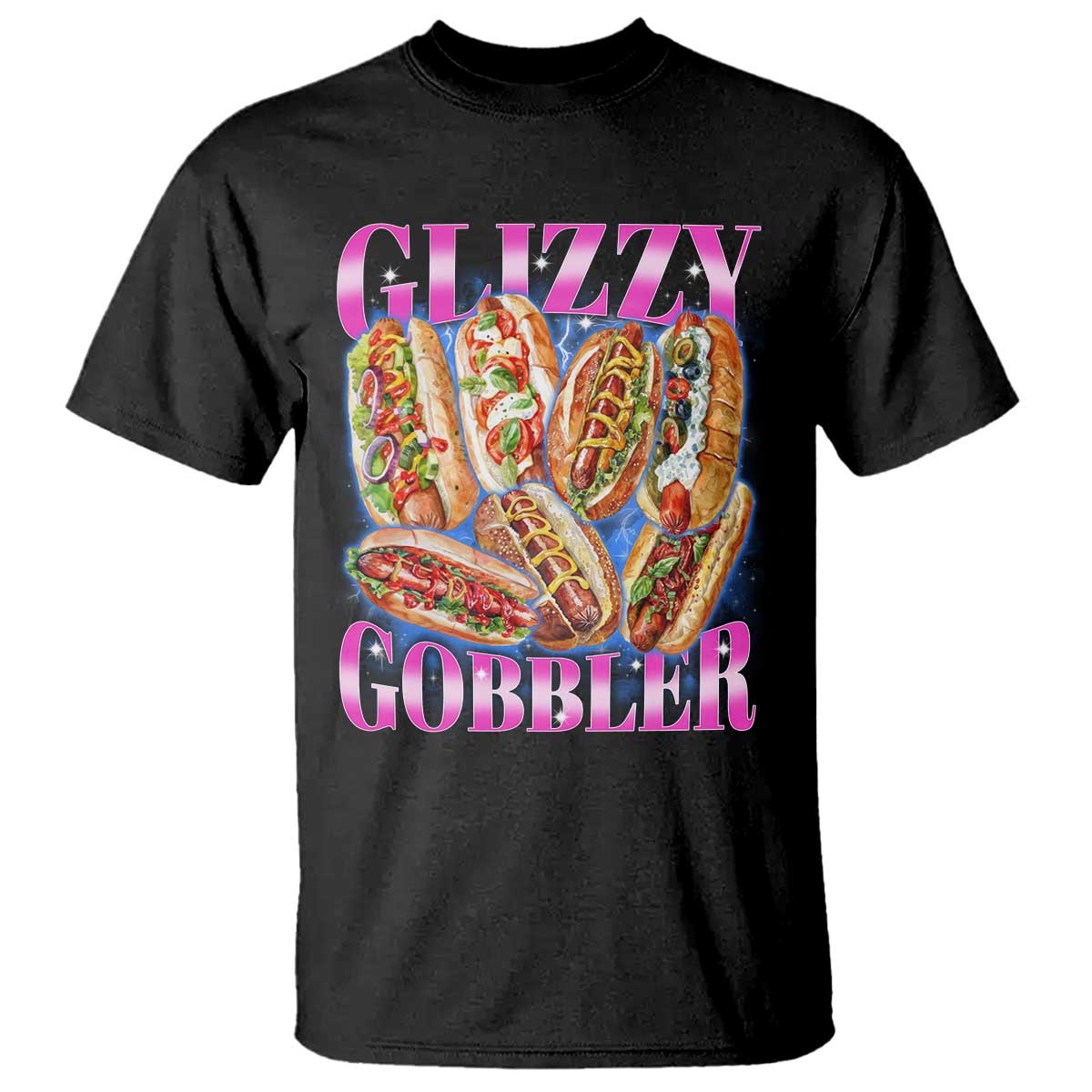 Glizzy Gobbler Hot Dog Meme T Shirt Meme Hilarious Hotdog Glizzy Lovers - Wonder Print Shop
