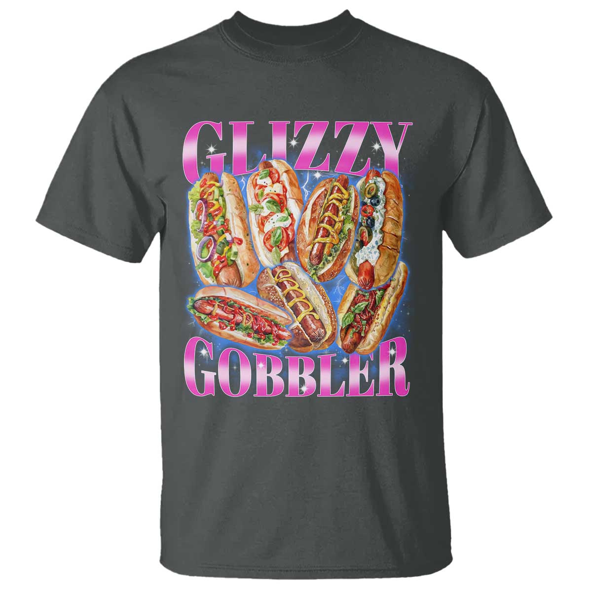 Glizzy Gobbler Hot Dog Meme T Shirt Meme Hilarious Hotdog Glizzy Lovers - Wonder Print Shop