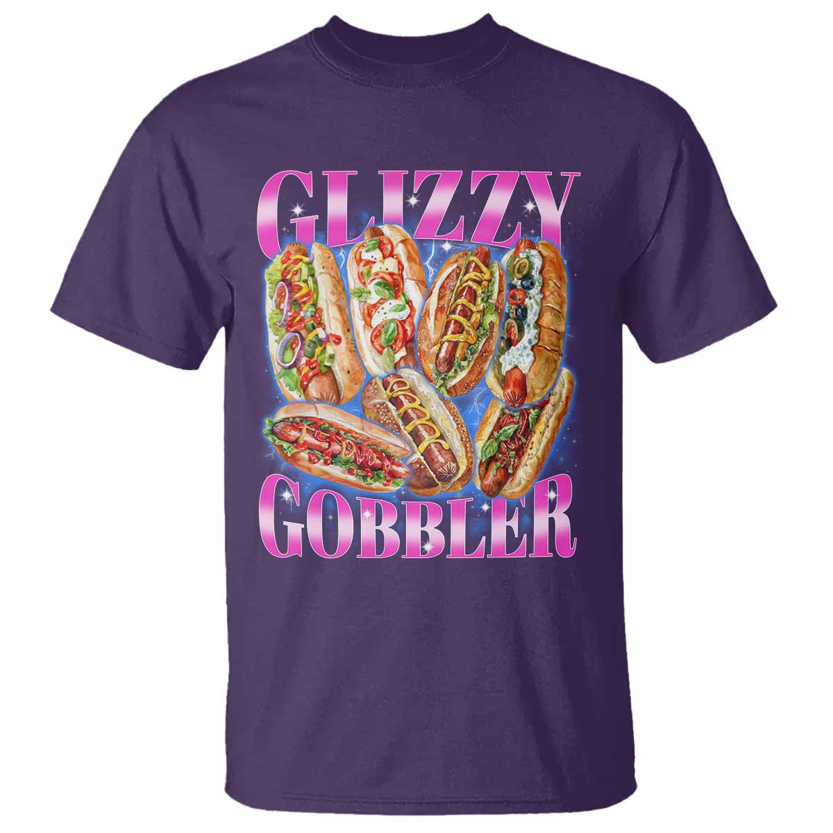 Glizzy Gobbler Hot Dog Meme T Shirt Meme Hilarious Hotdog Glizzy Lovers - Wonder Print Shop