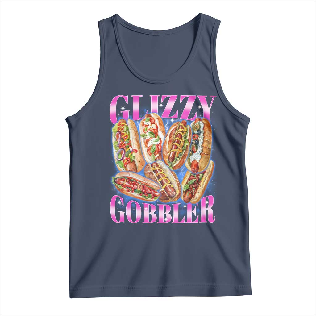 Glizzy Gobbler Hot Dog Meme Tank Top Meme Hilarious Hotdog Glizzy Lovers - Wonder Print Shop