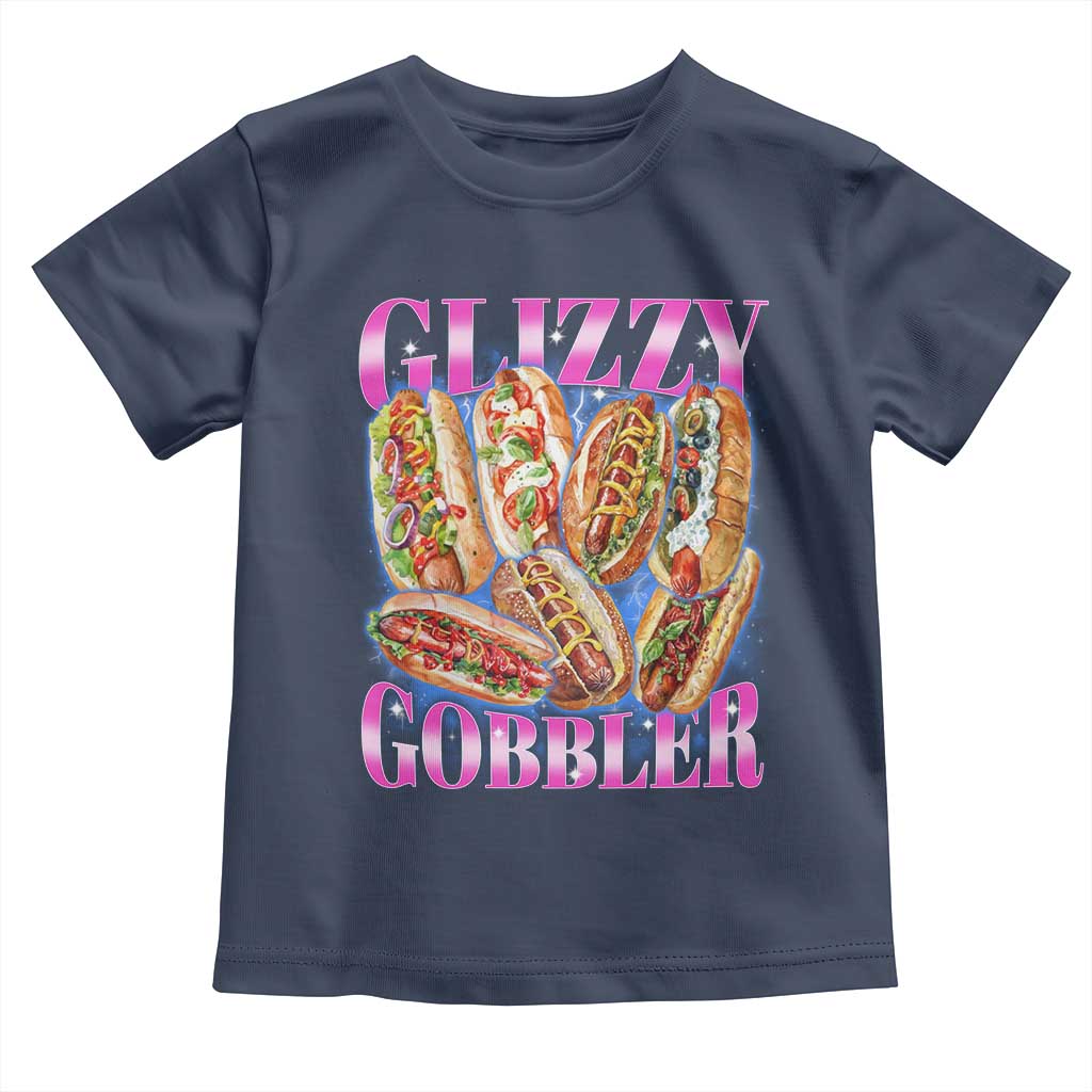 Glizzy Gobbler Hot Dog Meme Toddler T Shirt Meme Hilarious Hotdog Glizzy Lovers - Wonder Print Shop
