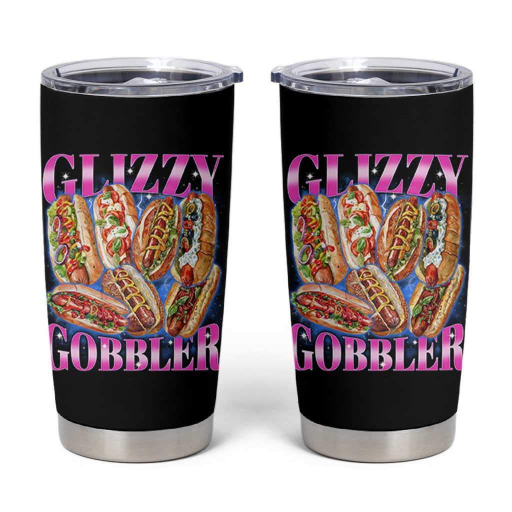 Glizzy Gobbler Hot Dog Meme Tumbler Cup Meme Hilarious Hotdog Glizzy Lovers - Wonder Print Shop