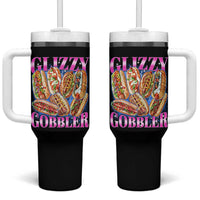 Glizzy Gobbler Hot Dog Meme Tumbler With Handle Meme Hilarious Hotdog Glizzy Lovers - Wonder Print Shop