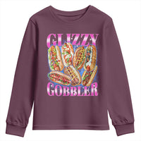 Glizzy Gobbler Hot Dog Meme Youth Sweatshirt Meme Hilarious Hotdog Glizzy Lovers - Wonder Print Shop