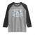 Floral USA Raglan Shirt Est 1776 Patriotic American Girl 4th of July - Wonder Print Shop