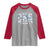 Floral USA Raglan Shirt Est 1776 Patriotic American Girl 4th of July - Wonder Print Shop