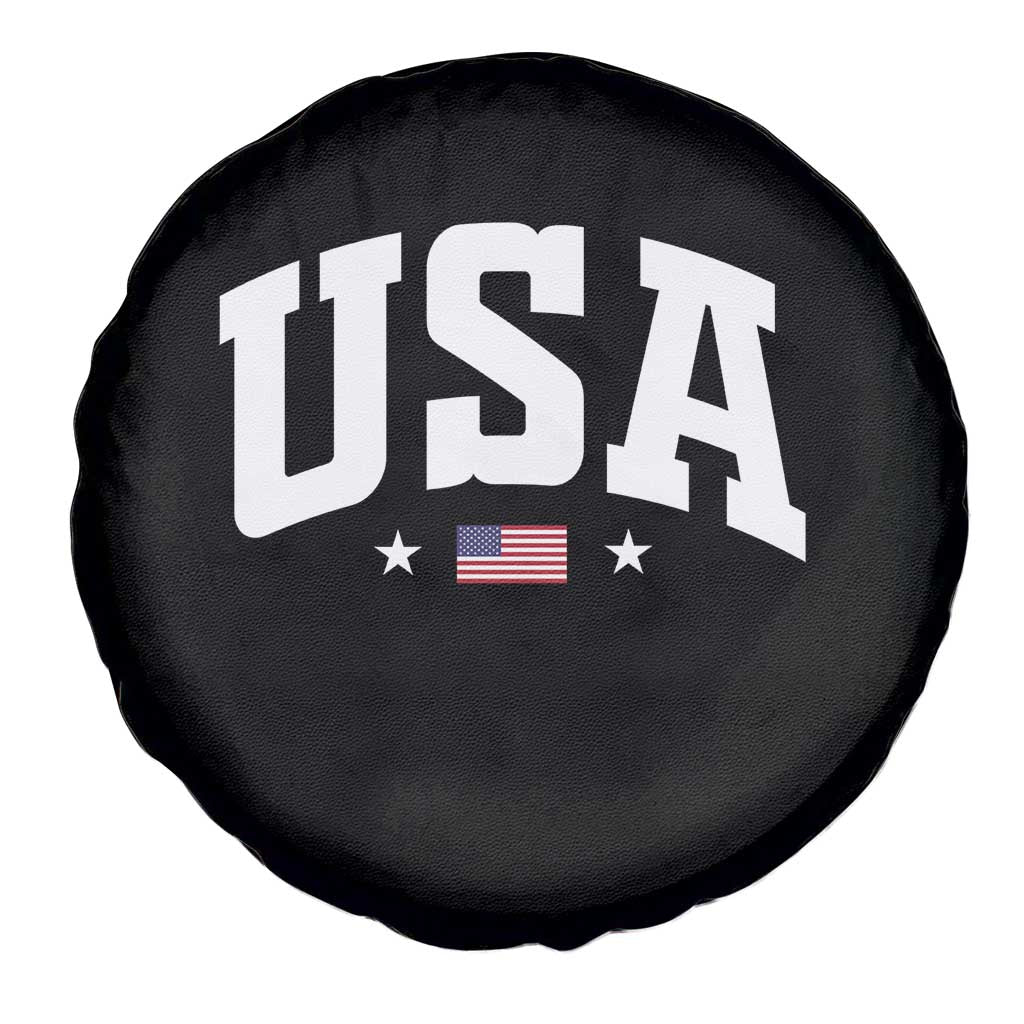 USA Spare Tire Cover American Flag Patriotic 4th of July - Wonder Print Shop