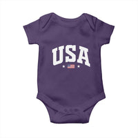 USA Baby Onesie American Flag Patriotic 4th of July - Wonder Print Shop