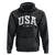 USA Hoodie American Flag Patriotic 4th of July - Wonder Print Shop