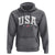USA Hoodie American Flag Patriotic 4th of July - Wonder Print Shop