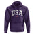 USA Hoodie American Flag Patriotic 4th of July - Wonder Print Shop