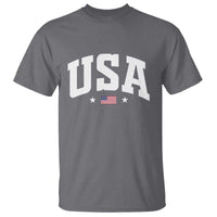 USA T Shirt American Flag Patriotic 4th of July - Wonder Print Shop