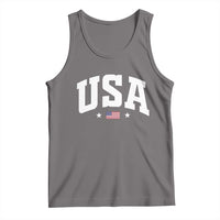 USA Tank Top American Flag Patriotic 4th of July - Wonder Print Shop