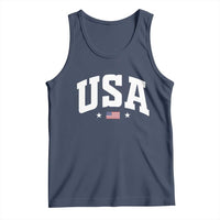 USA Tank Top American Flag Patriotic 4th of July - Wonder Print Shop