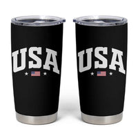 USA Tumbler Cup American Flag Patriotic 4th of July - Wonder Print Shop
