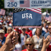 USA Patriotic Handheld Flag American Flag 4th of July