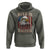 American Flag Bald Eagle Hoodie Bald Is Beautiful Retro 4th of July Independence Day - Wonder Print Shop