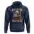 American Flag Bald Eagle Hoodie Bald Is Beautiful Retro 4th of July Independence Day - Wonder Print Shop