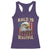 American Flag Bald Eagle Racerback Tank Top Bald Is Beautiful Retro 4th of July Independence Day - Wonder Print Shop