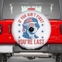 Funny 4th Of July Spare Tire Cover George Washington Stay Strapped Or Get Clapped - Wonder Print Shop