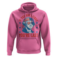 Funny 4th Of July Hoodie George Washington Stay Strapped Or Get Clapped - Wonder Print Shop