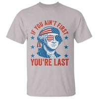 Funny 4th Of July T Shirt George Washington Stay Strapped Or Get Clapped - Wonder Print Shop