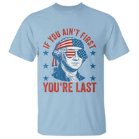 Funny 4th Of July T Shirt George Washington Stay Strapped Or Get Clapped - Wonder Print Shop